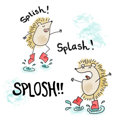 Splish! Splash! Splosh! by Lexie Yut